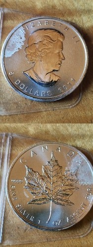 Kanada dollar 2011 - 5, maple