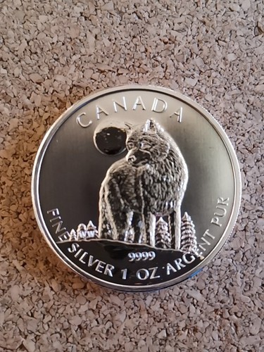 Canada wolf unze 2011 - 1,