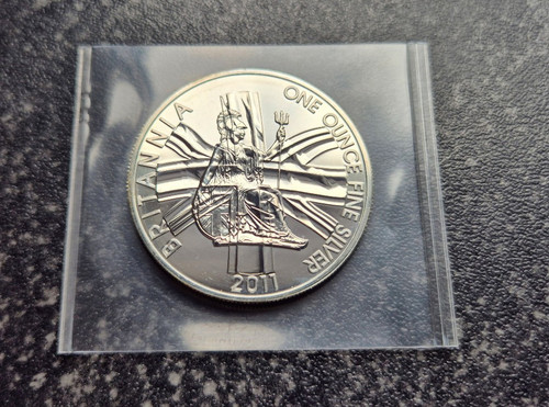 Unze silber britannia the - 1,