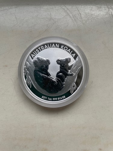 Koala 2011 oz silber 999 - silber,