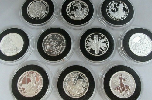 Royal mint silber britannia - silber,
