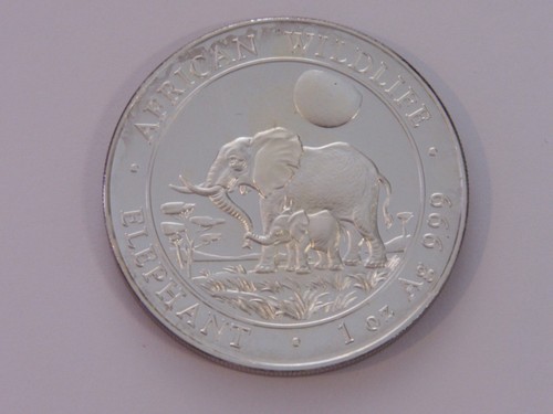 Somalia elefant 2011 1 oz - somalia,